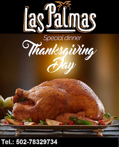 Thanksgiving en Las Palmas Antigua Thanksgiving en Las Palmas Antigua